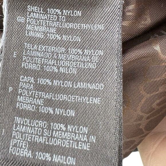 The North Face Cryptic Jacket Gore Tex RECCO Skeleton Crow Print RARE Mens L VTG - Picture 11 of 11